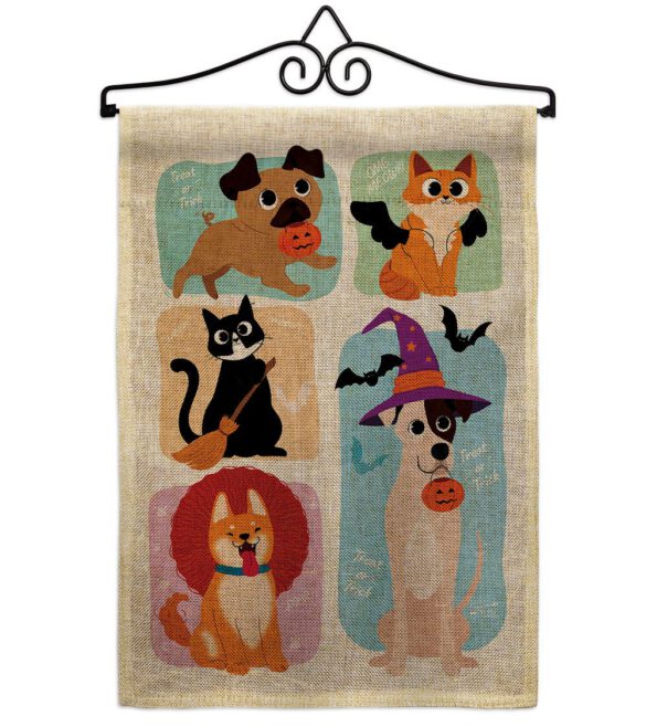 Halloween Dress Up - Halloween Fall Vertical Impressions Decorative Flags HG137623 Made In USA - Image 19
