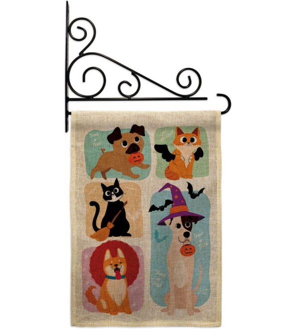 Halloween Dress Up - Halloween Fall Vertical Impressions Decorative Flags HG137623 Made In USA - Image 20
