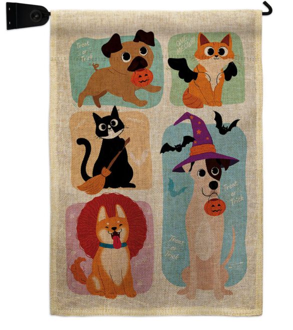 Halloween Dress Up - Halloween Fall Vertical Impressions Decorative Flags HG137623 Made In USA - Image 21