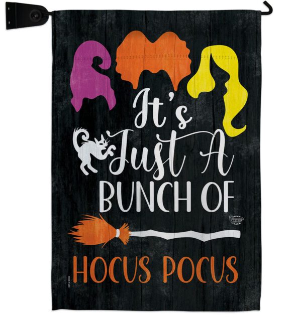 Bunch of Hocus Pocus - Halloween Fall Vertical Impressions Decorative Flags HG190179 Made In USA - Image 18