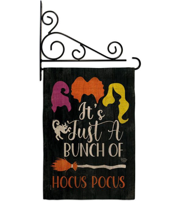 Bunch of Hocus Pocus - Halloween Fall Vertical Impressions Decorative Flags HG190179 Made In USA - Image 38