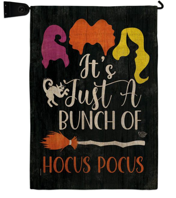Bunch of Hocus Pocus - Halloween Fall Vertical Impressions Decorative Flags HG190179 Made In USA - Image 39