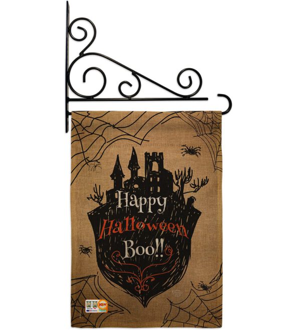 Happy Halloween Boo - Halloween Fall Vertical Impressions Decorative Flags HG191020 Made In USA - Image 12