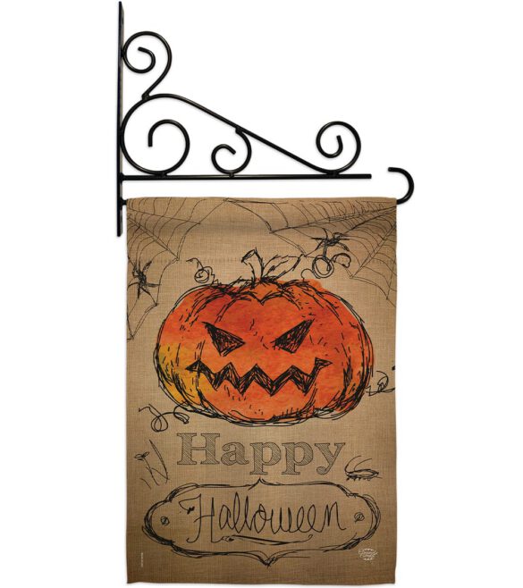 Happy Halloween - Halloween Fall Vertical Impressions Decorative Flags HG191023 Made In USA - Image 11