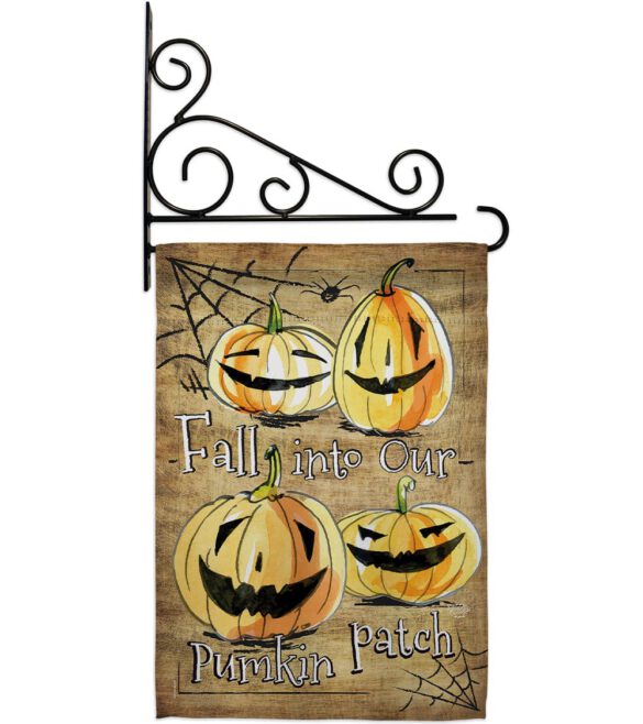 Halloween Pumpkin Patch - Halloween Fall Vertical Impressions Decorative Flags HG191025 Made In USA - Image 11
