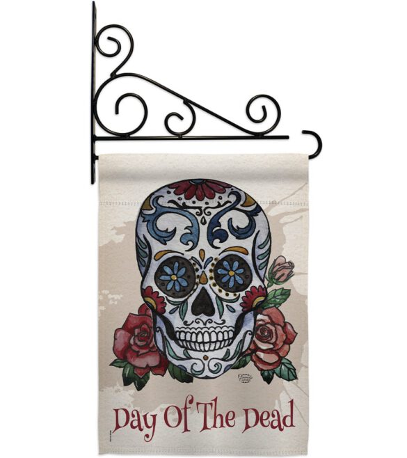 Day of the Dead - Halloween Fall Vertical Impressions Decorative Flags HG191026 Made In USA - Image 11