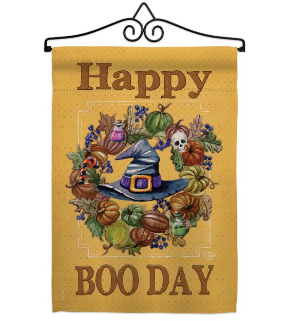 Happy Boo Day - Halloween Fall Vertical Impressions Decorative Flags HG191028 Made In USA - Image 7