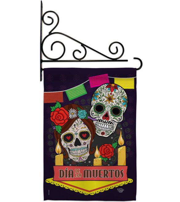 Dia de los Muertos - Halloween Fall Vertical Impressions Decorative Flags HG191029 Made In USA - Image 11