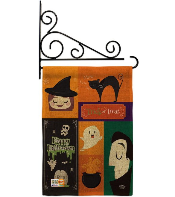 Halloween Trick or Treat - Halloween Fall Vertical Impressions Decorative Flags HG191030 Made In USA - Image 12