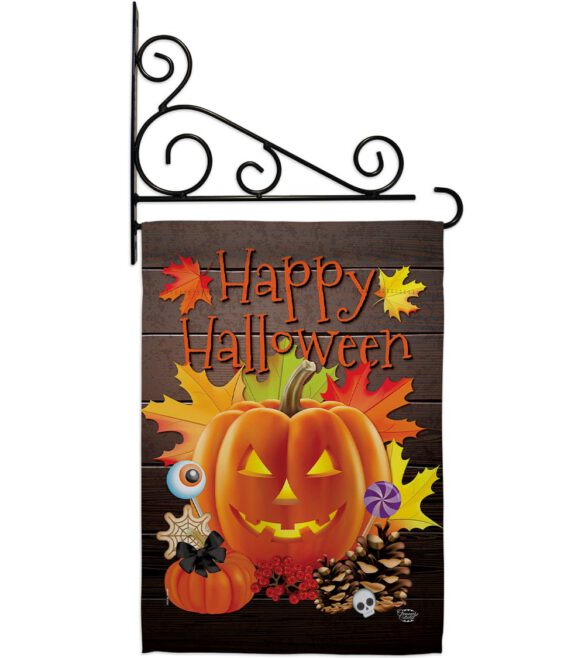 Evil Halloween Pumpkin - Halloween Fall Vertical Impressions Decorative Flags HG192141 Made In USA - Image 11