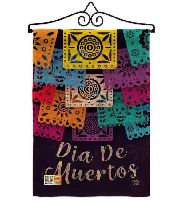 Dia De Muertos - Halloween Fall Vertical Impressions Decorative Flags HG192214 Made In USA - Image 13