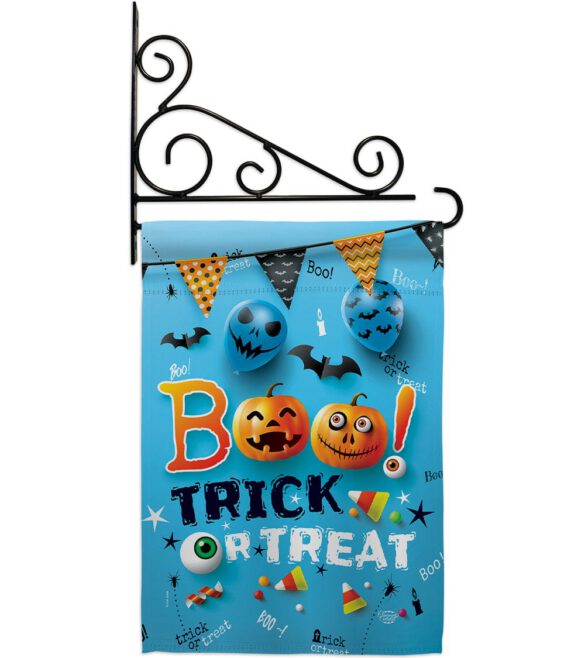 Boo Trick - Halloween Fall Vertical Impressions Decorative Flags HG192221 Made In USA - Image 8