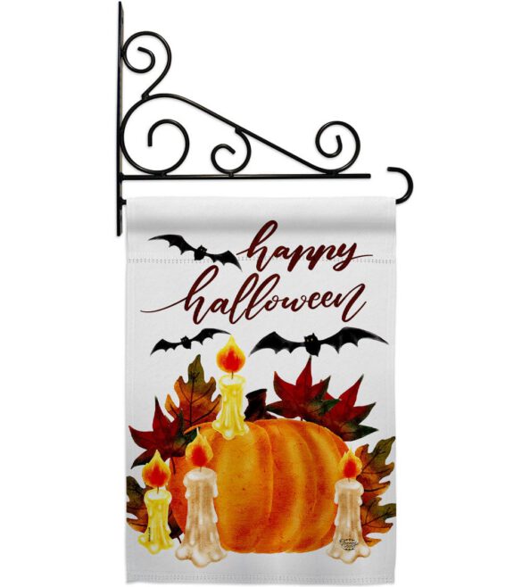 Halloween Candlestick - Halloween Fall Vertical Impressions Decorative Flags HG192667 Made In USA - Image 8