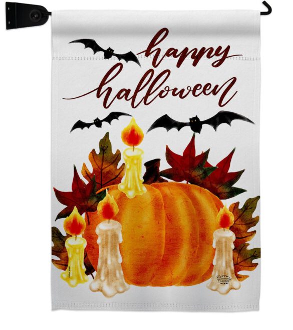 Halloween Candlestick - Halloween Fall Vertical Impressions Decorative Flags HG192667 Made In USA - Image 9