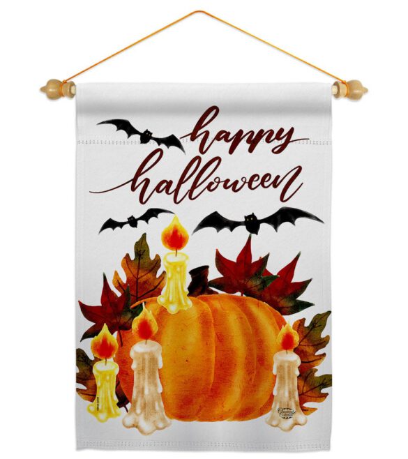 Halloween Candlestick - Halloween Fall Vertical Impressions Decorative Flags HG192667 Made In USA - Image 10