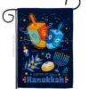 Garden Flag Hanukkah G114228