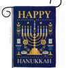 Garden Flag Hanukkah G192317