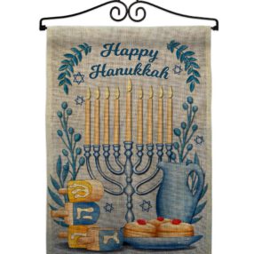 Garden Flag Hanukkah GS137326 B 02