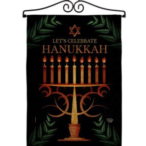 Garden Flag Hanukkah GS190011 B 02