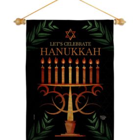 Garden Flag Hanukkah GS190011 B 05