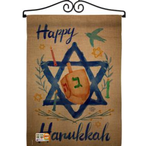 Garden Flag Hanukkah GS191077 02