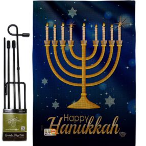 Garden Flag Hanukkah GS192143 B