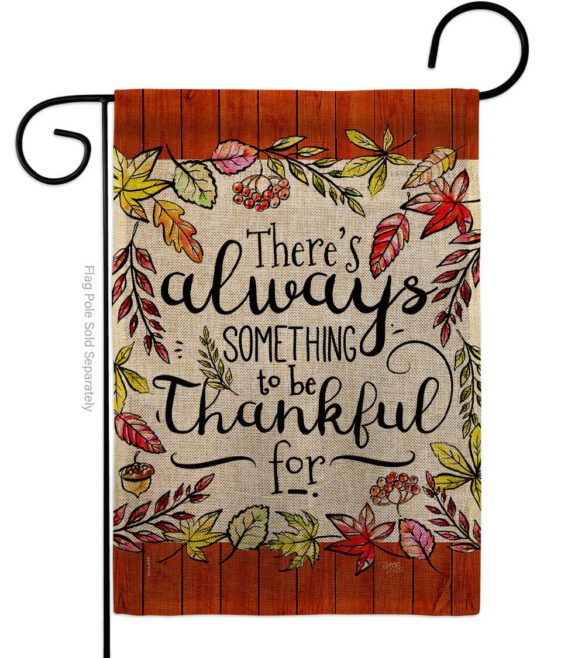 Always Something Thankful - Harvest & Autumn Fall Vertical Impressions Decorative Flags HG113112 Made In USA - Image 14