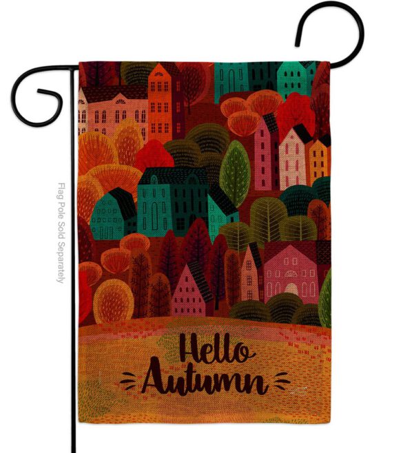 Autumn Calling - Harvest & Autumn Fall Vertical Impressions Decorative Flags HG130288 Made In USA - Image 14