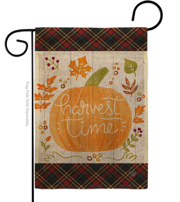 Harvest Time - Harvest & Autumn Fall Vertical Impressions Decorative Flags HG192274 Made In USA - Image 11