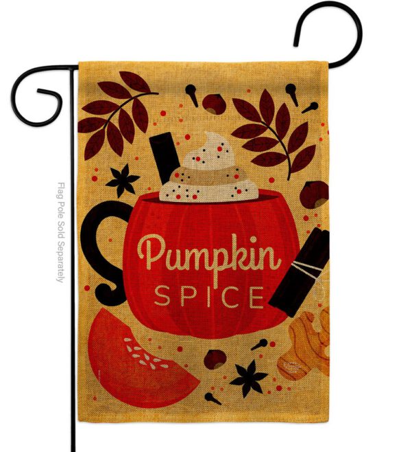 Fall Drinks - Harvest & Autumn Fall Vertical Impressions Decorative Flags HG192659 Made In USA - Image 13