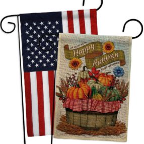 Garden Flag Harvest Autumn GP130420AB B