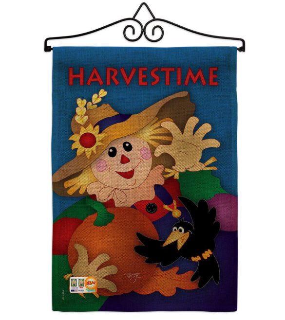 Harvestime - Harvest & Autumn Fall Vertical Impressions Decorative Flags HG113031 Made In USA - Image 10
