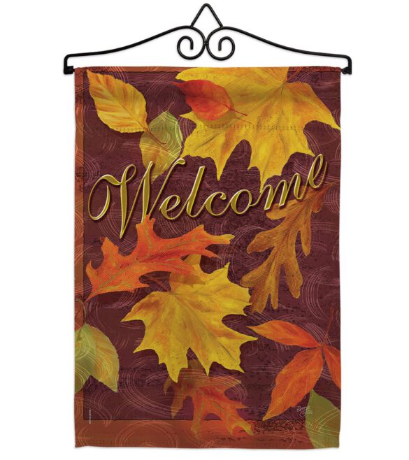 Fall Leaves - Harvest & Autumn Fall Vertical Impressions Decorative Flags HG113047 Made In USA - Image 7
