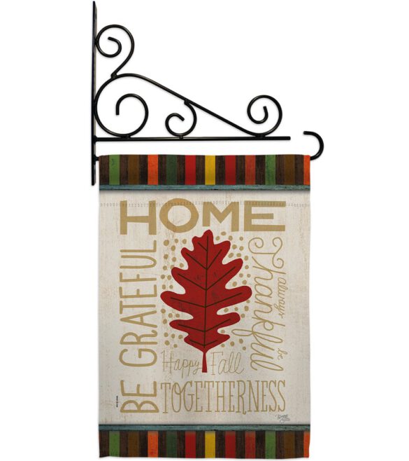 Home Be Grateful - Harvest & Autumn Fall Vertical Impressions Decorative Flags HG113079 Made In USA - Image 11