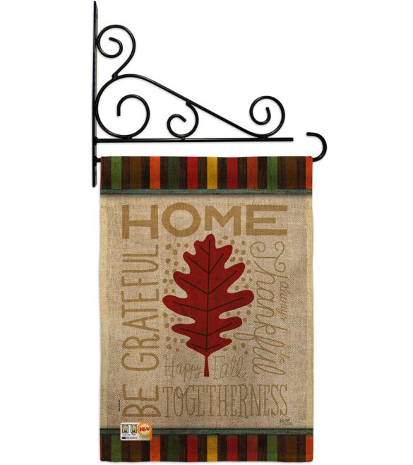 Home Be Grateful - Harvest & Autumn Fall Vertical Impressions Decorative Flags HG113079 Made In USA - Image 12