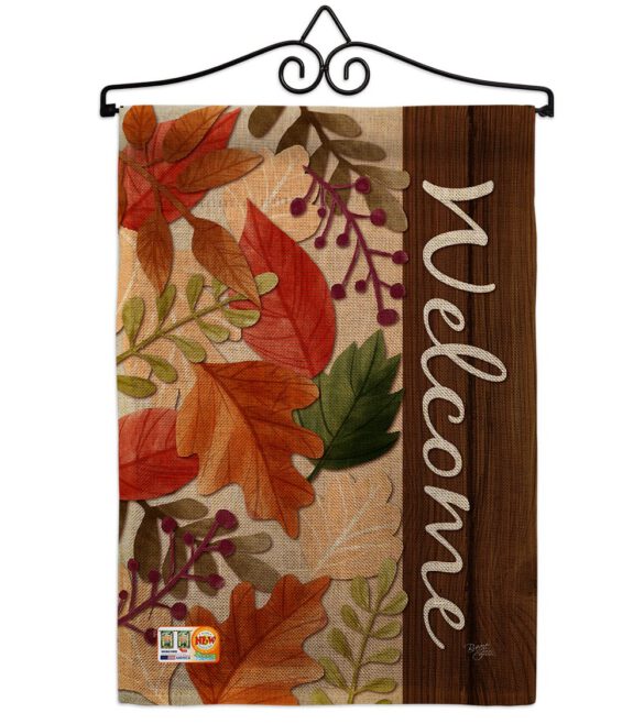 Autumn Leaves - Harvest & Autumn Fall Vertical Impressions Decorative Flags HG113082 Made In USA - Image 11