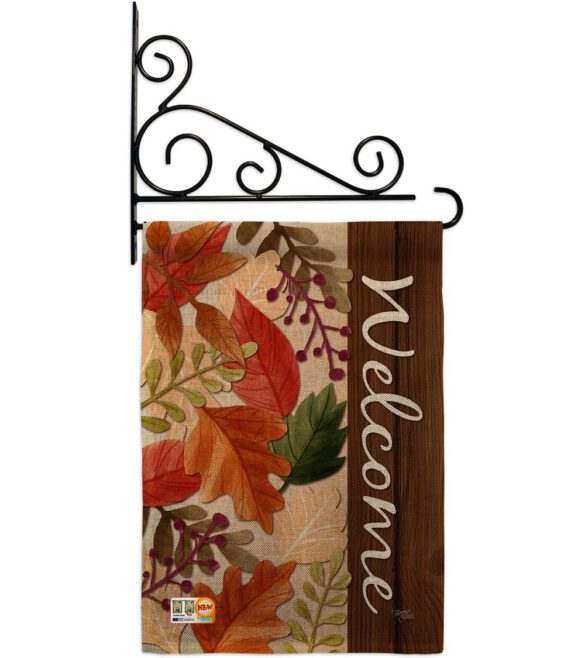 Autumn Leaves - Harvest & Autumn Fall Vertical Impressions Decorative Flags HG113082 Made In USA - Image 13