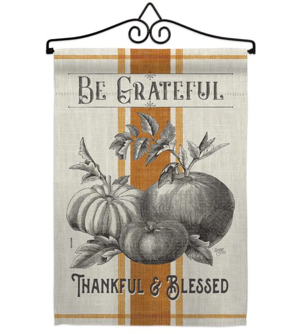 Autumn Farmhouse - Harvest & Autumn Fall Vertical Impressions Decorative Flags HG113097 Made In USA - Image 8