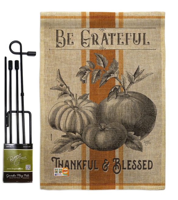 Autumn Farmhouse - Harvest & Autumn Fall Vertical Impressions Decorative Flags HG113097 Made In USA - Image 13