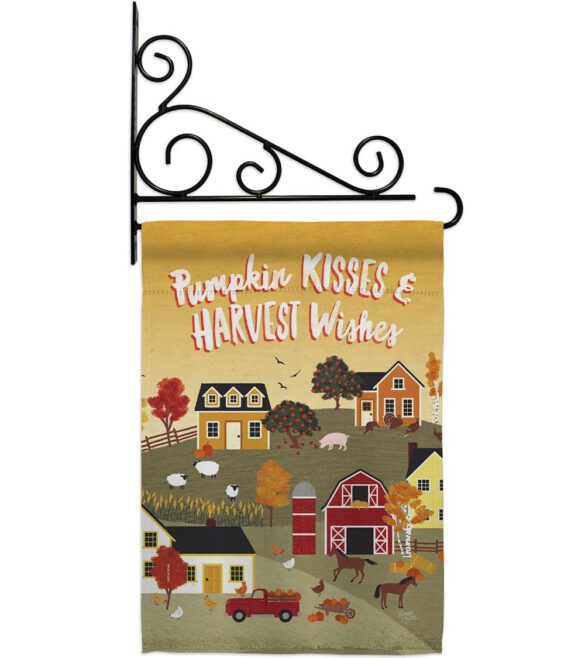 Harvest Village - Harvest & Autumn Fall Vertical Impressions Decorative Flags HG113098 Made In USA - Image 8