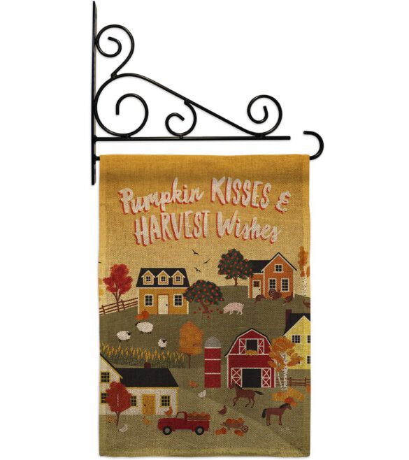 Harvest Village - Harvest & Autumn Fall Vertical Impressions Decorative Flags HG113098 Made In USA - Image 14