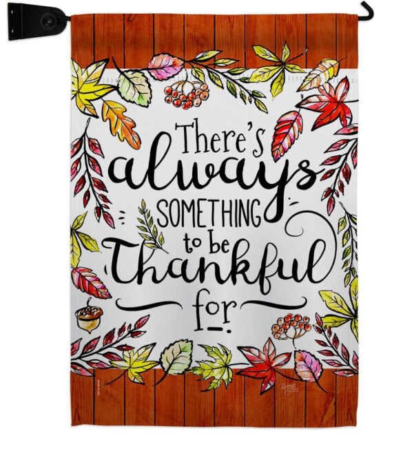 Always Something Thankful - Harvest & Autumn Fall Vertical Impressions Decorative Flags HG113112 Made In USA - Image 10