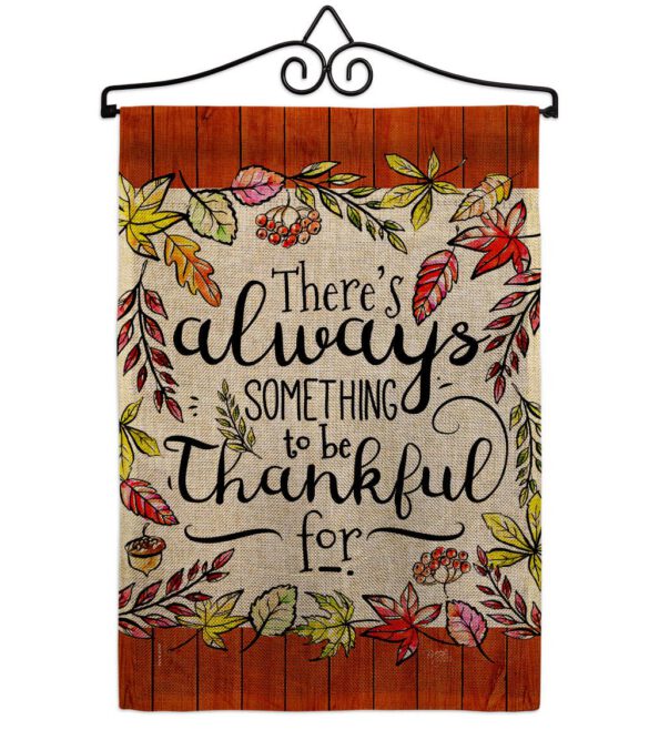Always Something Thankful - Harvest & Autumn Fall Vertical Impressions Decorative Flags HG113112 Made In USA - Image 20