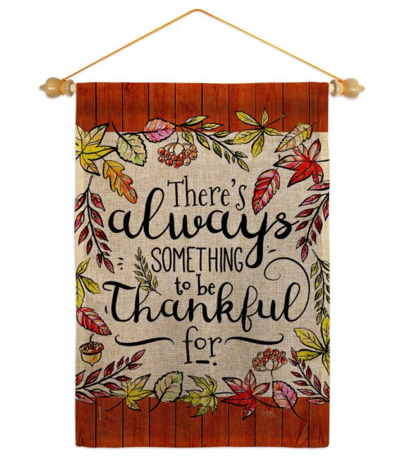 Always Something Thankful - Harvest & Autumn Fall Vertical Impressions Decorative Flags HG113112 Made In USA - Image 23