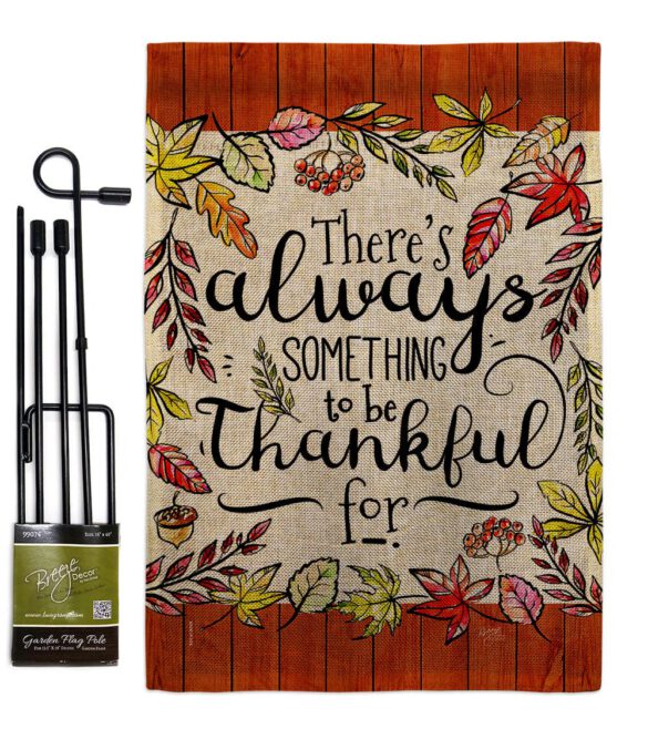 Always Something Thankful - Harvest & Autumn Fall Vertical Impressions Decorative Flags HG113112 Made In USA - Image 17