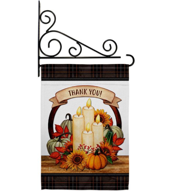 Autumn Candles - Harvest & Autumn Fall Vertical Impressions Decorative Flags HG113114 Made In USA - Image 9