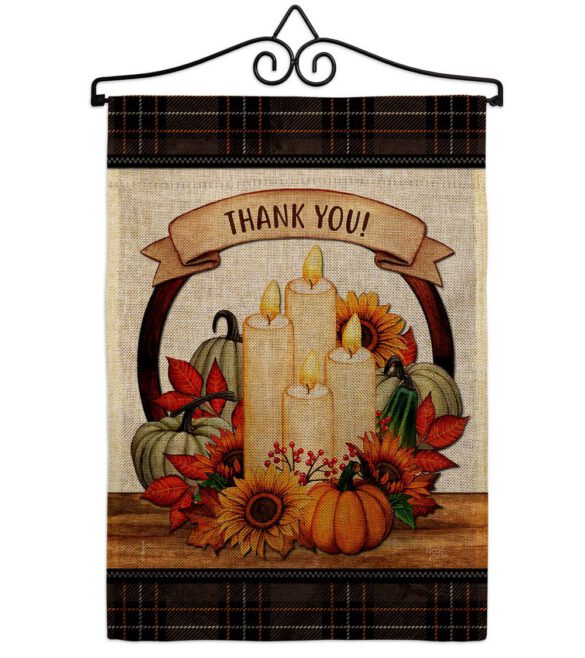 Autumn Candles - Harvest & Autumn Fall Vertical Impressions Decorative Flags HG113114 Made In USA - Image 20