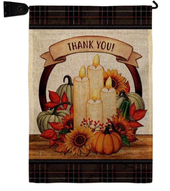 Autumn Candles - Harvest & Autumn Fall Vertical Impressions Decorative Flags HG113114 Made In USA - Image 22