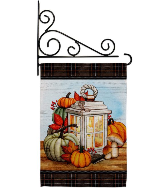 Fall Lantern - Harvest & Autumn Fall Vertical Impressions Decorative Flags HG113115 Made In USA - Image 8