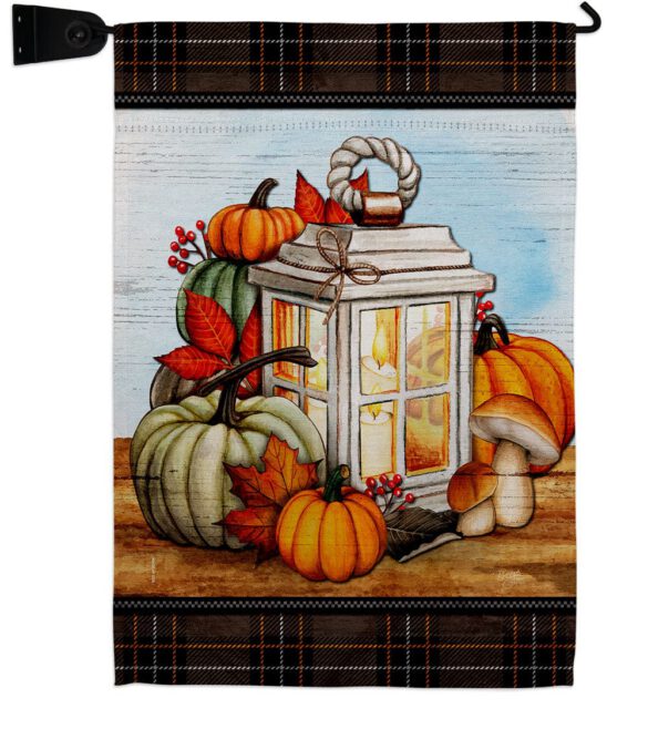Fall Lantern - Harvest & Autumn Fall Vertical Impressions Decorative Flags HG113115 Made In USA - Image 9